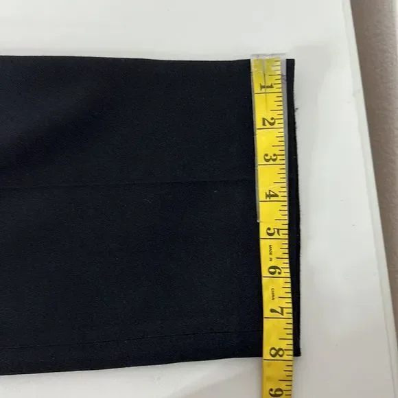 Pendleton Dress Pants Womens Size 10 Black Side Zip High Waisted made in USA - Picture 10 of 11